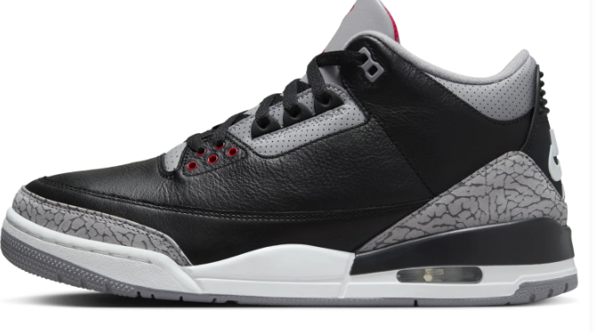 Air Jordan 3 OG Black Cement (2024) | DN3707-010