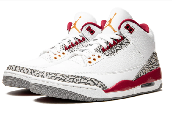 Air Jordan 3 Retro Cardinal (2022) | CT8532-126